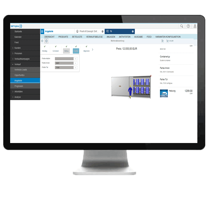 SAP Hybris Cloud for Customer - Variantenkonfiguration - Preview 1